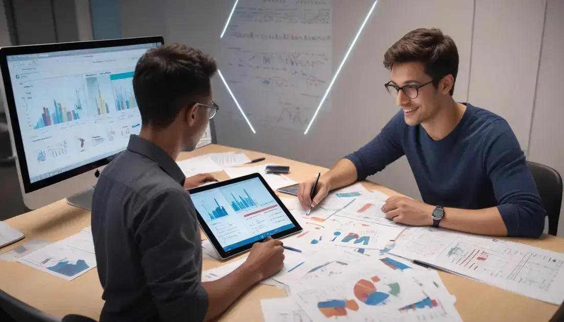 Benefícios da análise competitiva IA