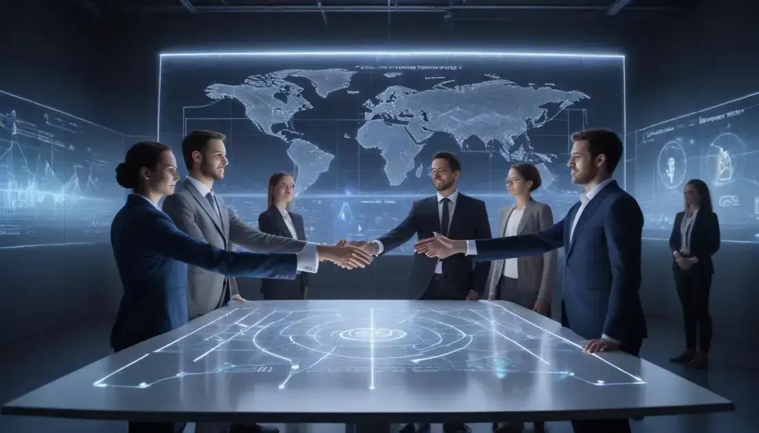 Parcerias na implementação de soluções IA