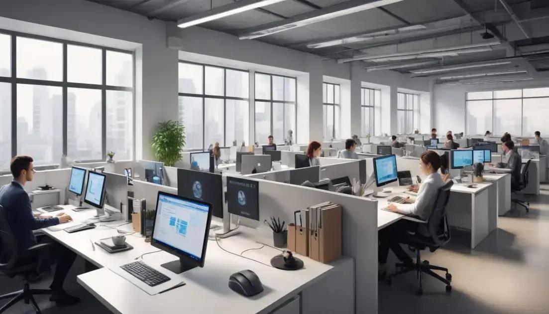 Benefícios da automação no trabalho cotidiano