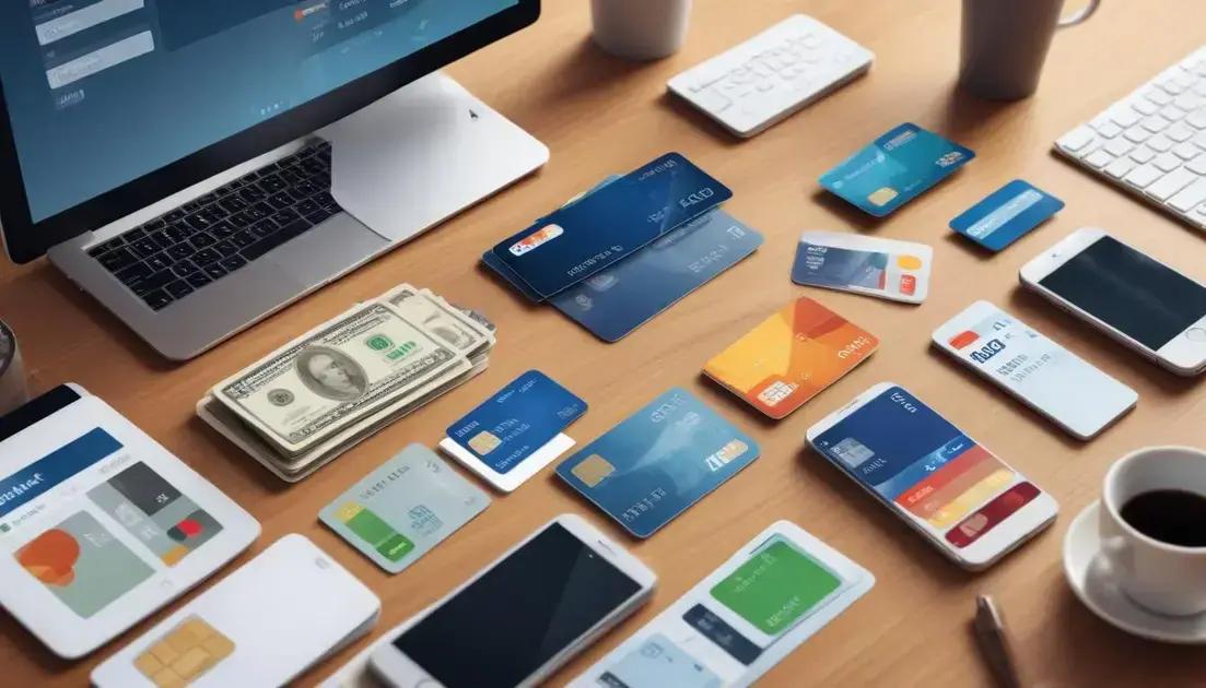 tipos de métodos de pagamento compatíveis