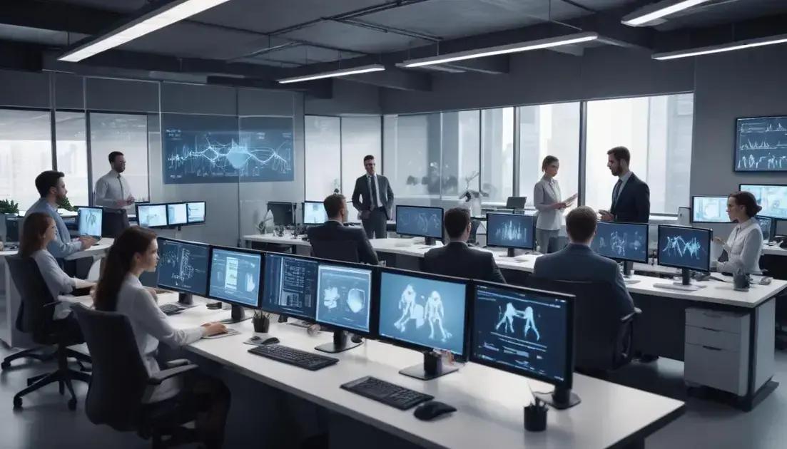 Como a IA automatiza processos operacionais
