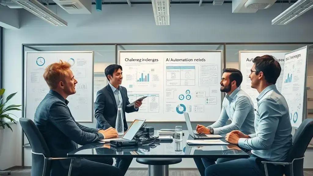 Desafios da automação com IA