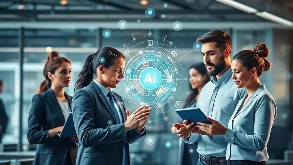 O futuro da inteligência artificial em negócios em Leiria