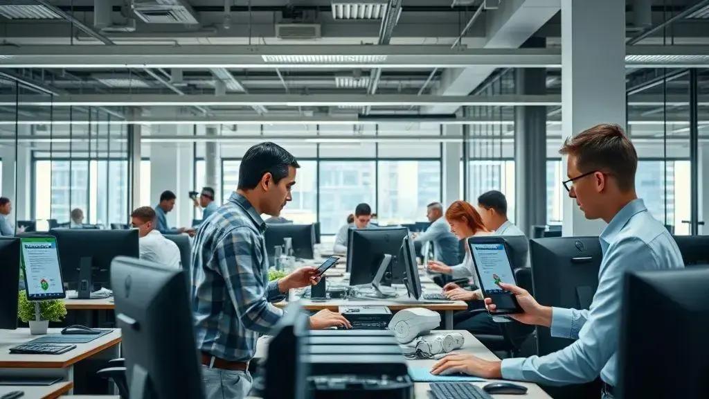 Benefícios da automação em empresas paulistanas