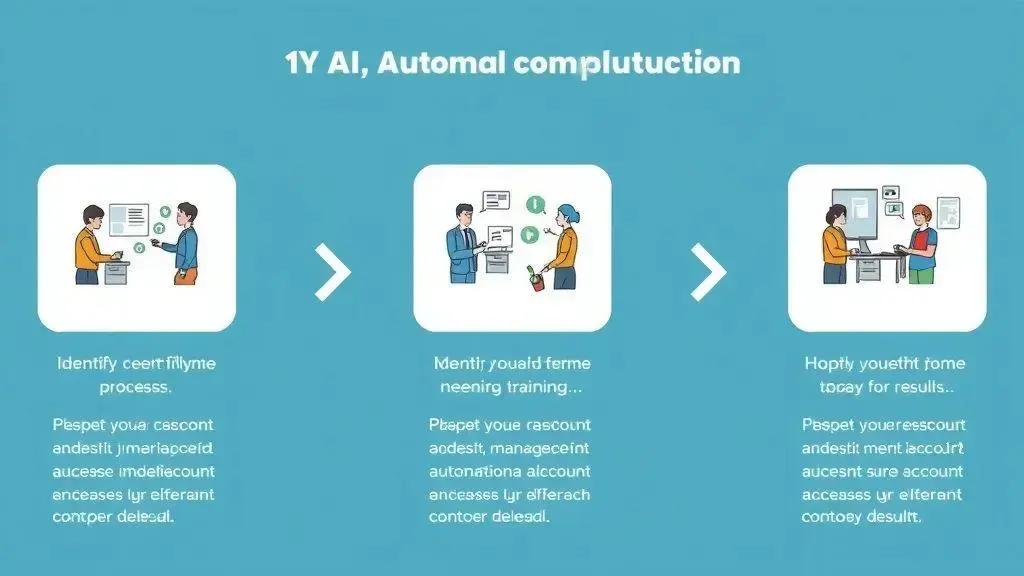 Passos para implementar automação com IA Passos para implementar automação com IA