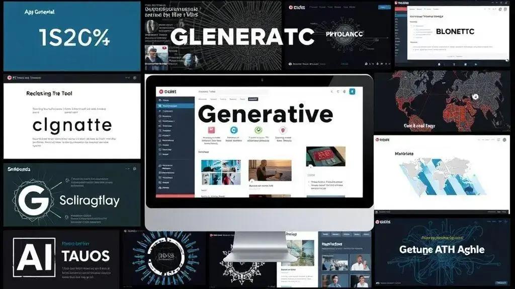 Ferramentas de ia generativa disponíveis Ferramentas de ia generativa disponíveis