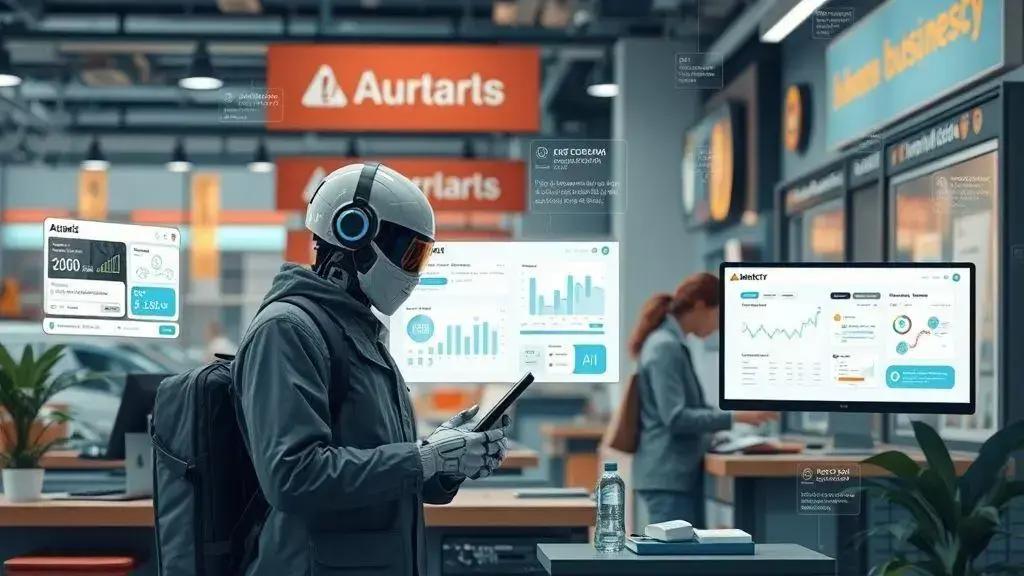 benefícios da automação com ia para empresas locais