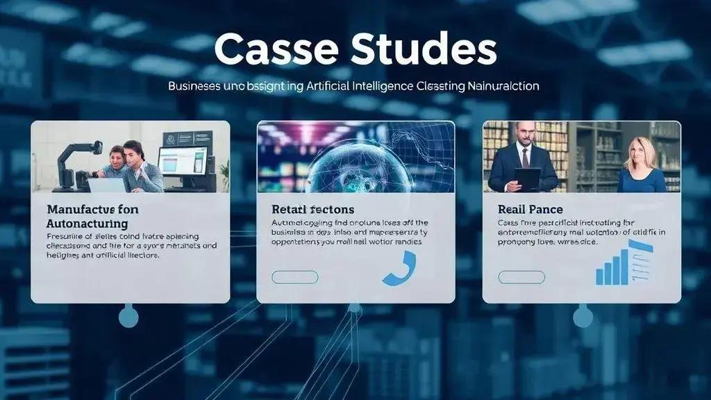 Estudos de caso: empresas que adotaram automação com IA