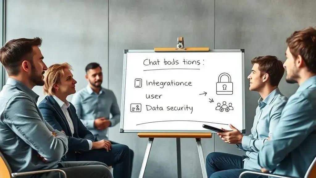 Desafios na implementação de chatbots em negócios