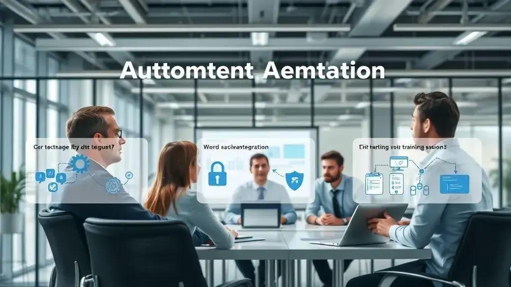 Desafios da implementação da automação Desafios da implementação da automação