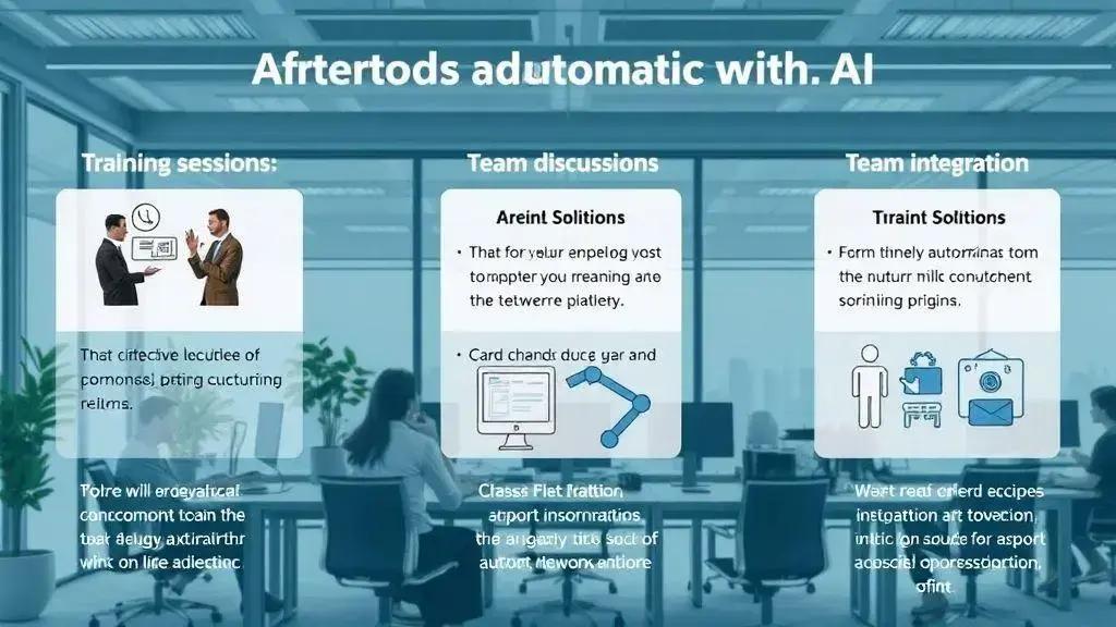 Desafios e soluções na adoção de automação com IA