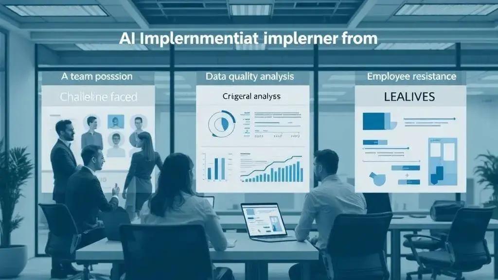 Desafios na implementação de soluções de ia