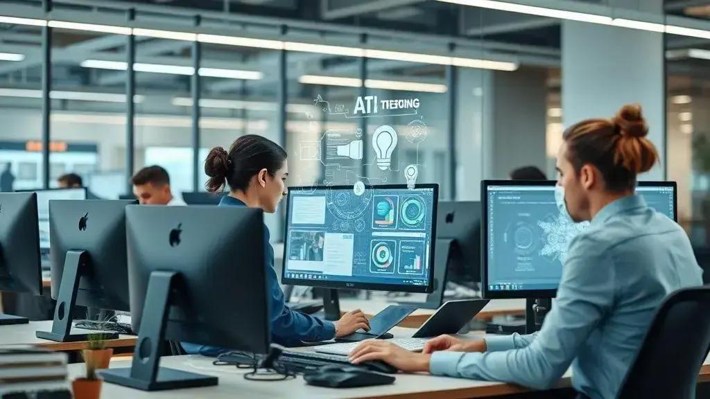 Benefícios da IA: aumentando a eficiência organizacional