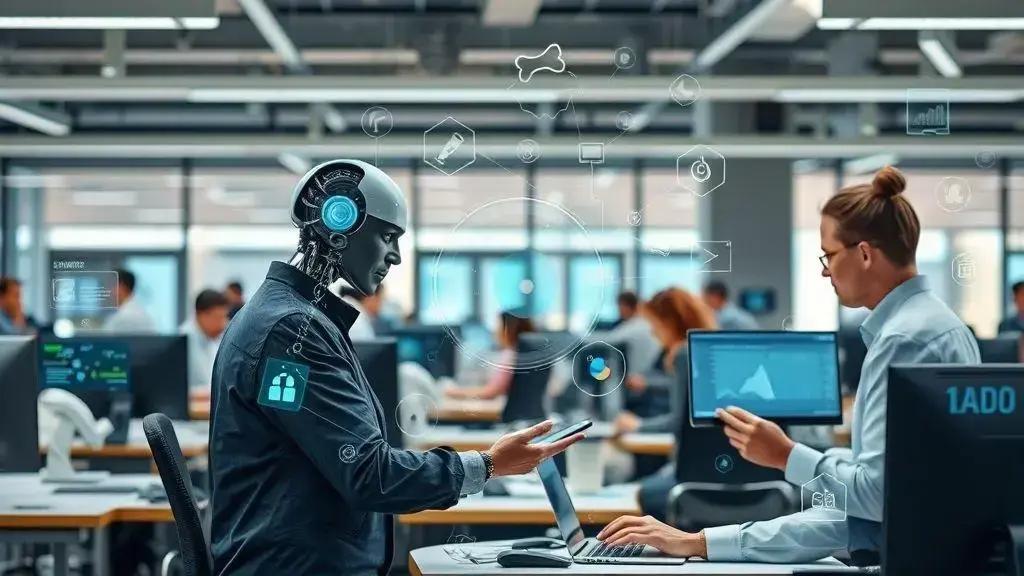 Integração da IA nas operações diárias