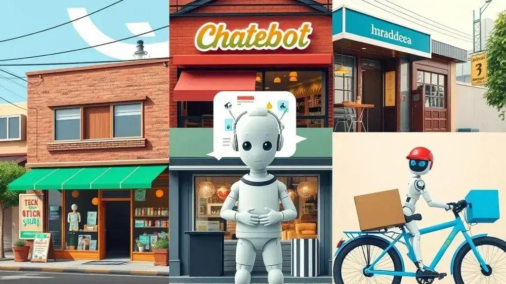 Casos de sucesso: empresas locais usando chatbots