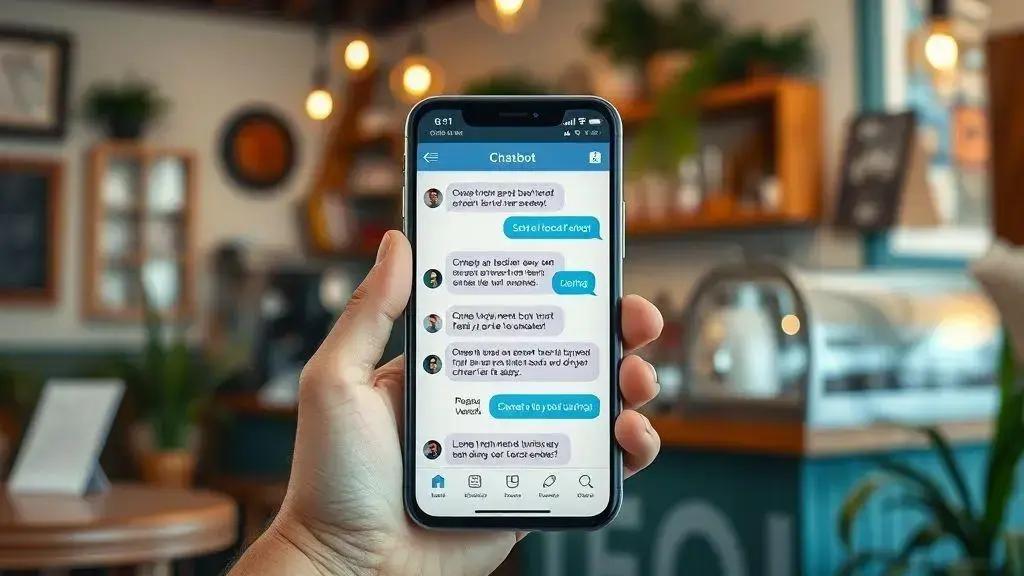 Funções principais dos chatbots em negócios locais