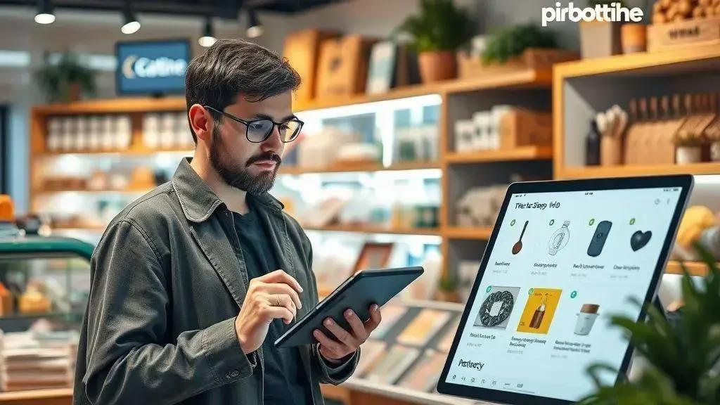 Exemplos práticos de IA no comércio local