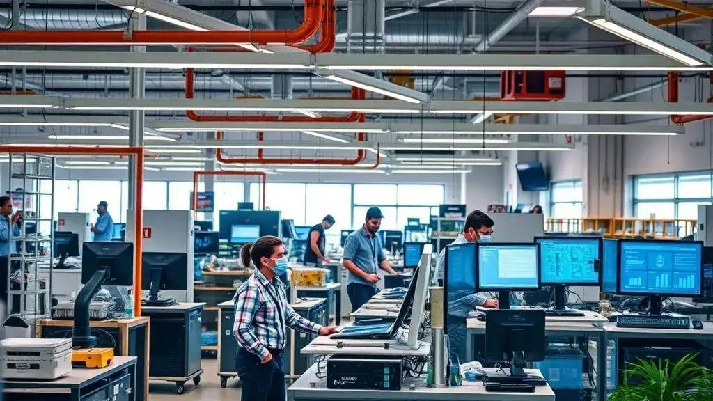 Benefícios da automação para empresas locais