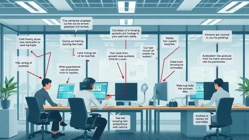 Desafios na implementação da automação com IA