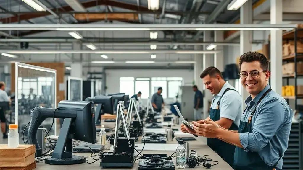 Benefícios da automação para empresas locais