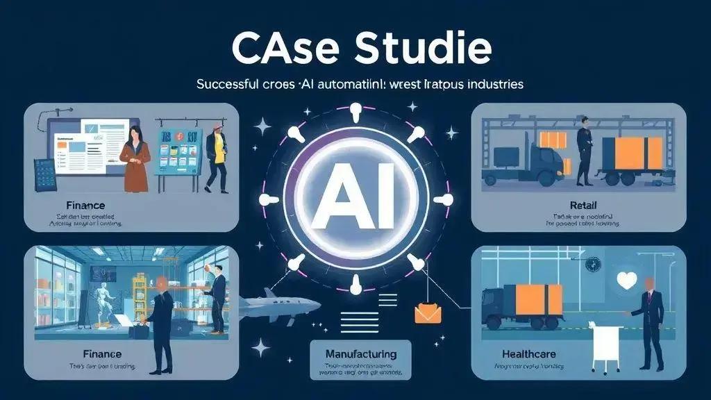 Casos de sucesso na automação com IA