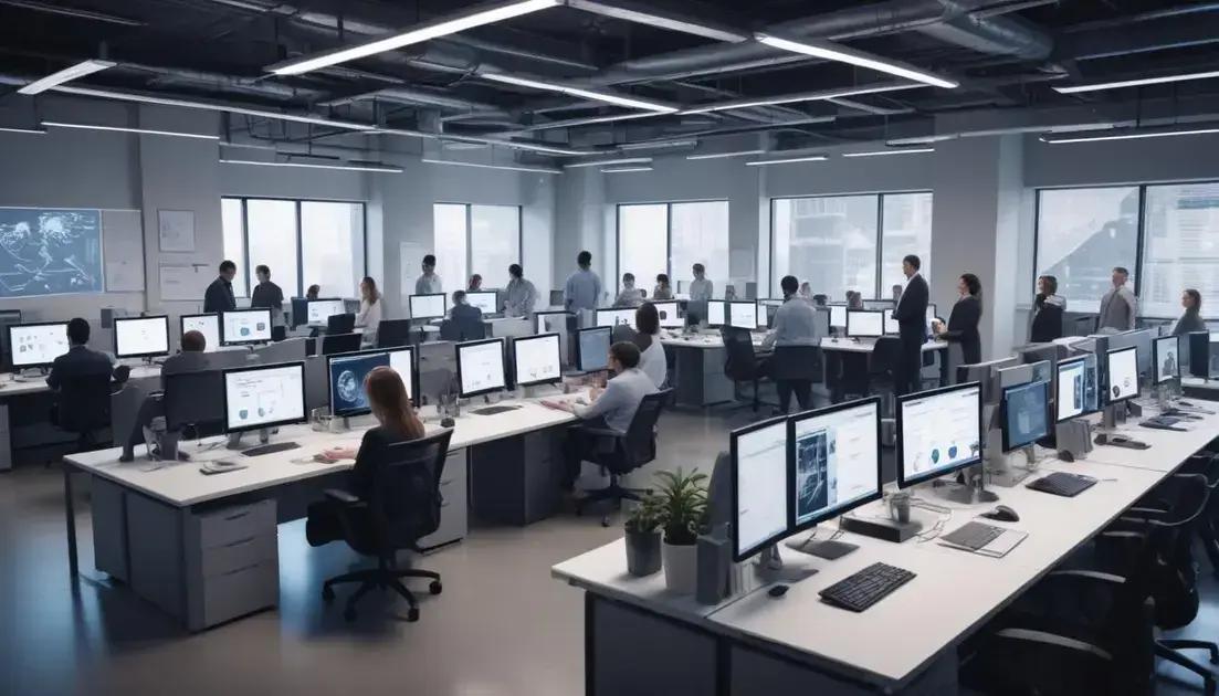 Implementação de estratégias de automação com ia
