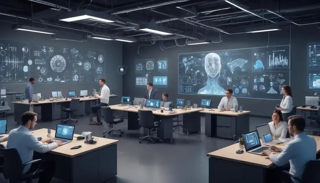 Tendências futuras da automação com IA