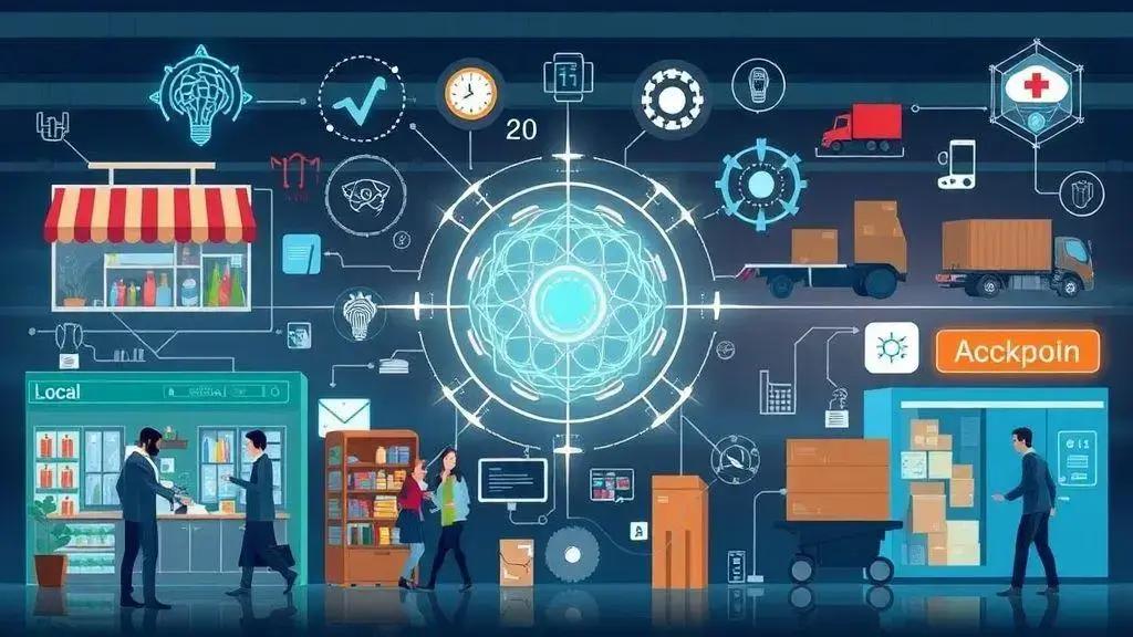 Principais aplicações da IA no mercado local Principais aplicações da IA no mercado local