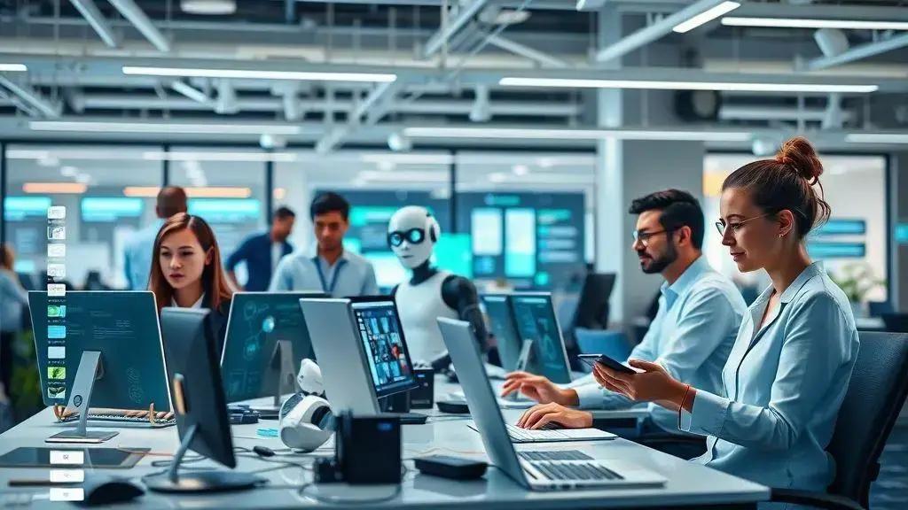 Tendências futuras da IA nos negócios