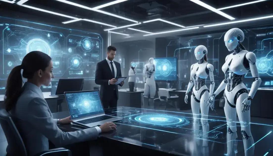 Futuro da IA nos negócios e tendências