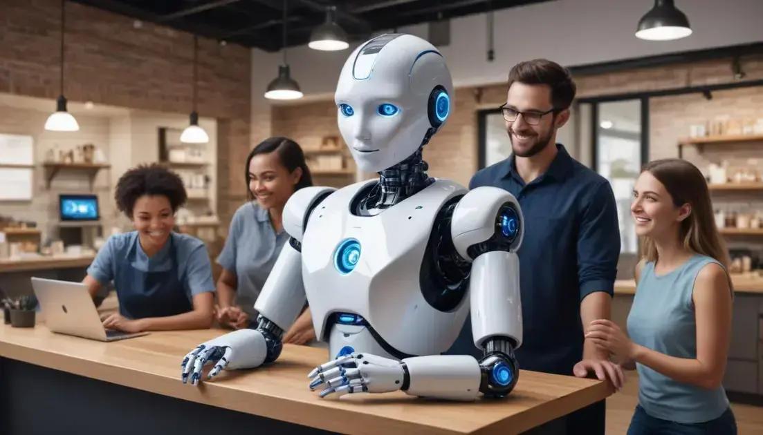 Futuro da IA nos negócios locais