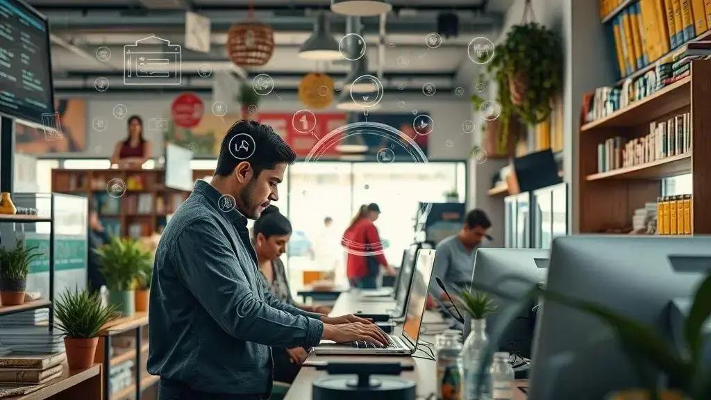 Principais benefícios da IA para empresas locais