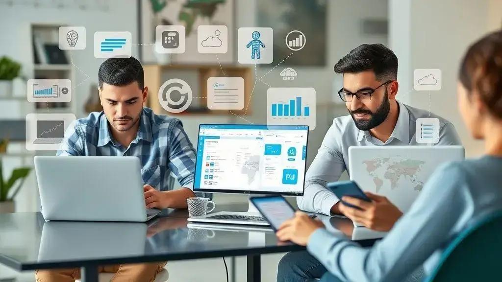 Ferramentas de IA acessíveis para PMEs